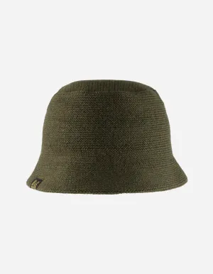 1406 Maharishi Lambswool Bucket Hat Olive