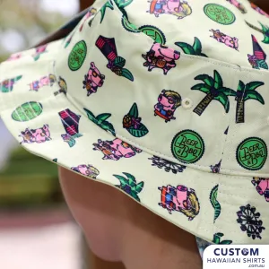 Beer & BBQ Festival Merch - Custom Bucket Hats