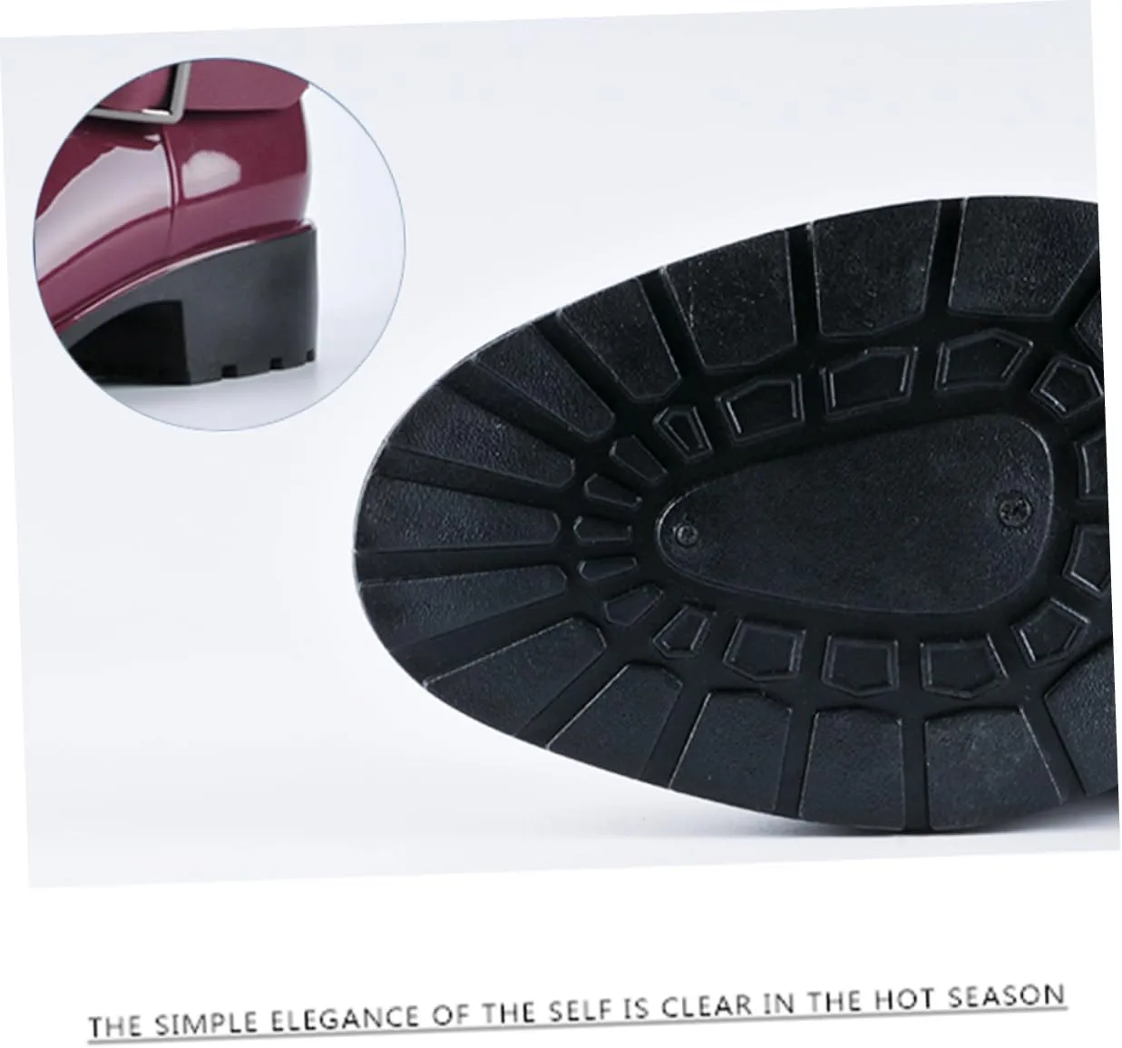 BESPORTBLE 1 Pair Waterproof Rain Boots Non-Skid Sole Rain Boots Long Tube Rain Boots Size Rain Boots Rain Boot for