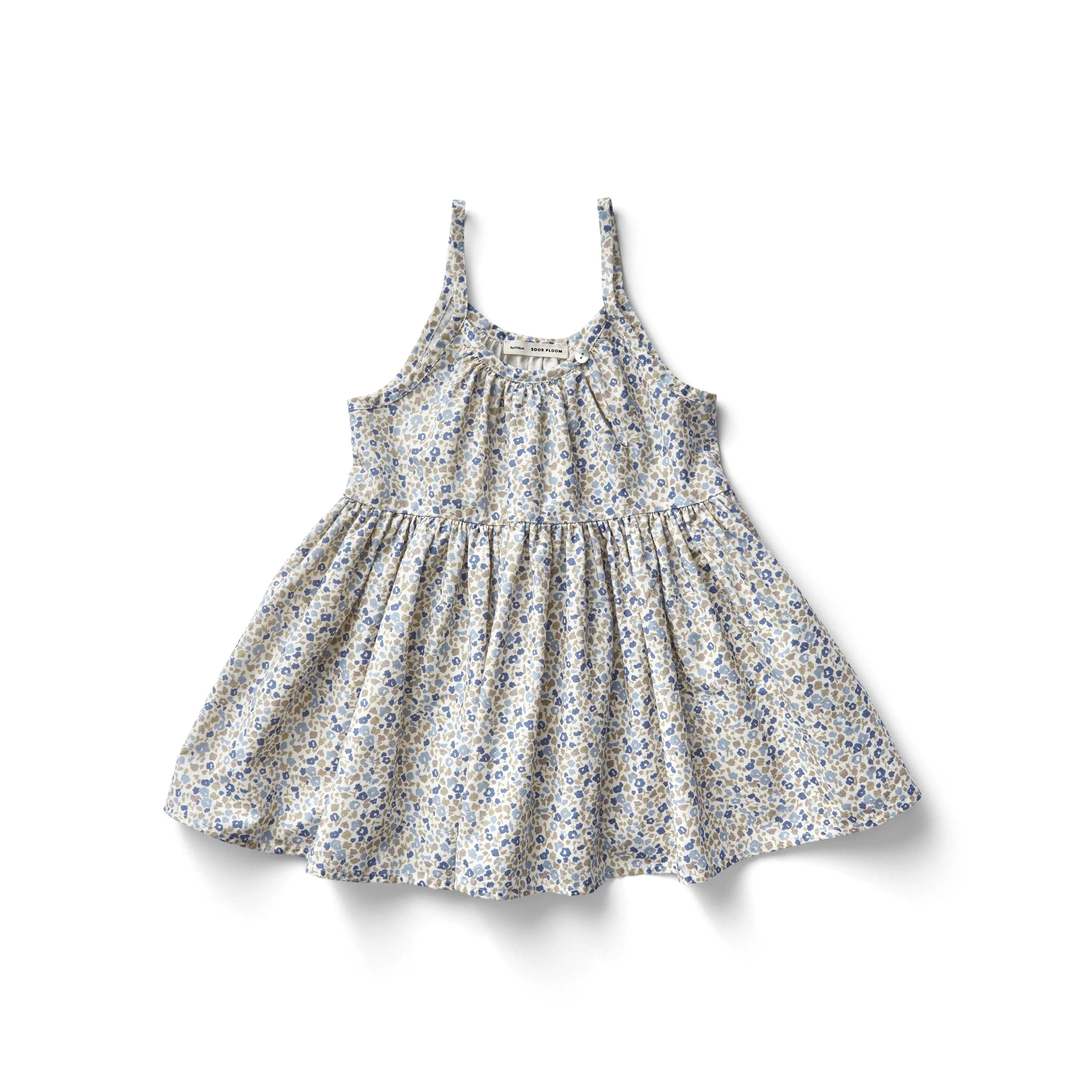 Birdie Tunic in Menagerie Print - Blueberry