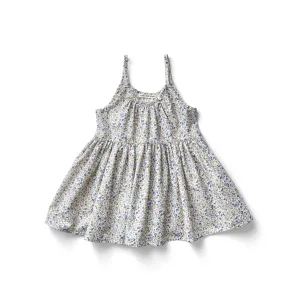 Birdie Tunic in Menagerie Print - Blueberry