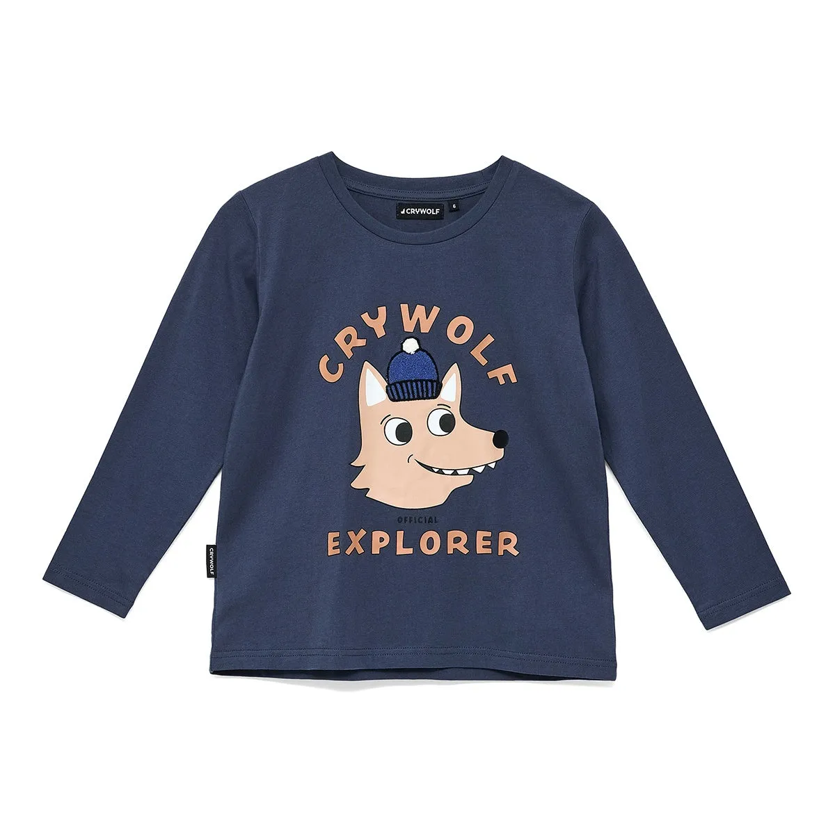 Crywolf Long Sleeve T-Shirt - Indigo Explorer