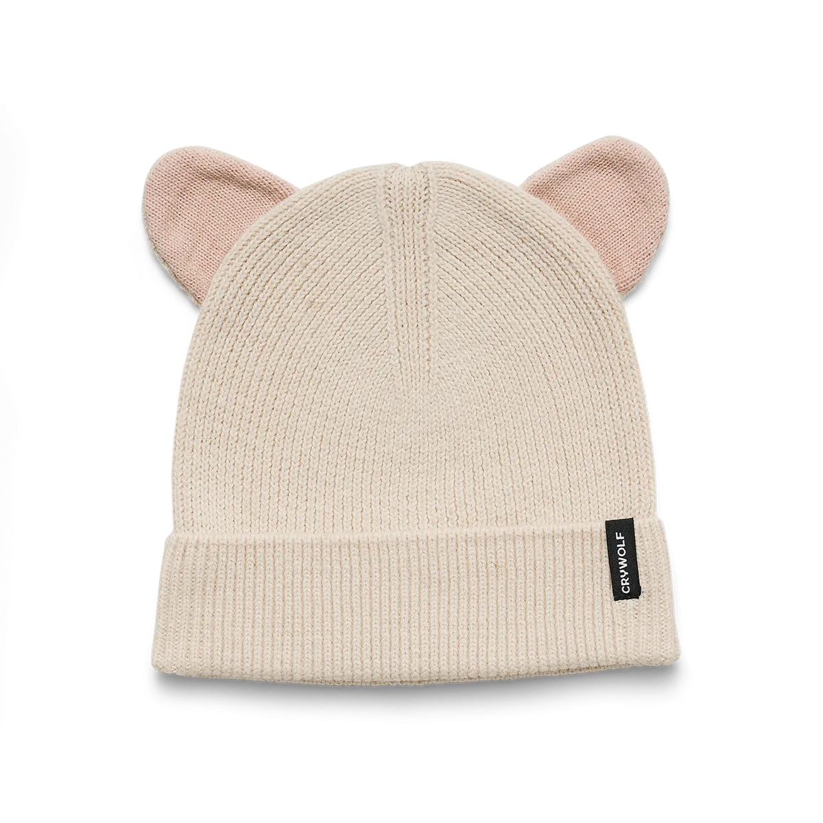 Crywolf Wolf Ears Beanie - Off White