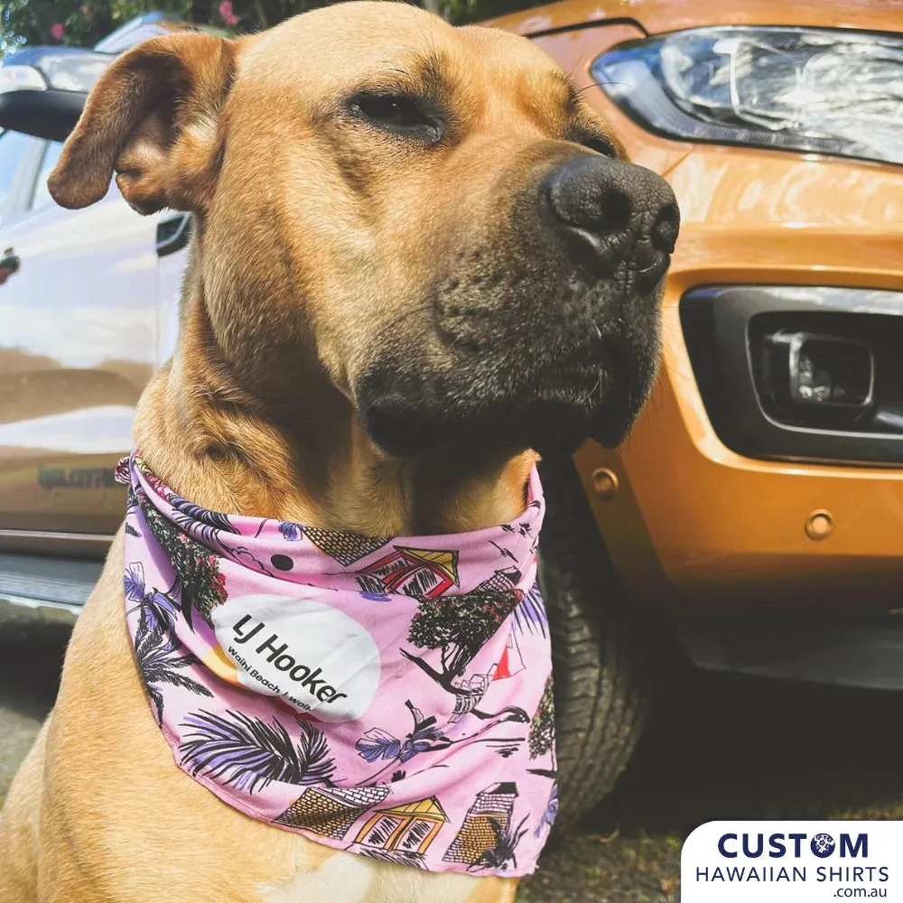 Custom Dog Bandanas