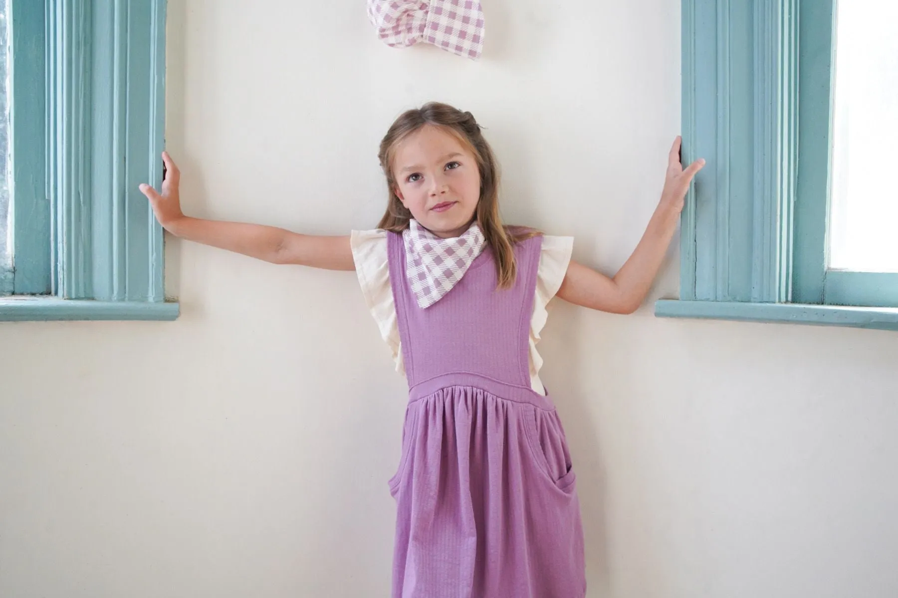 Dunes Dress in Zinnia Pointelle