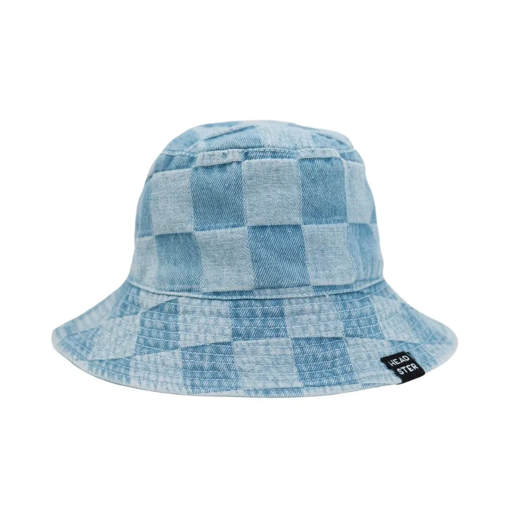 Headster Check Yourself Denim Bucket Hat