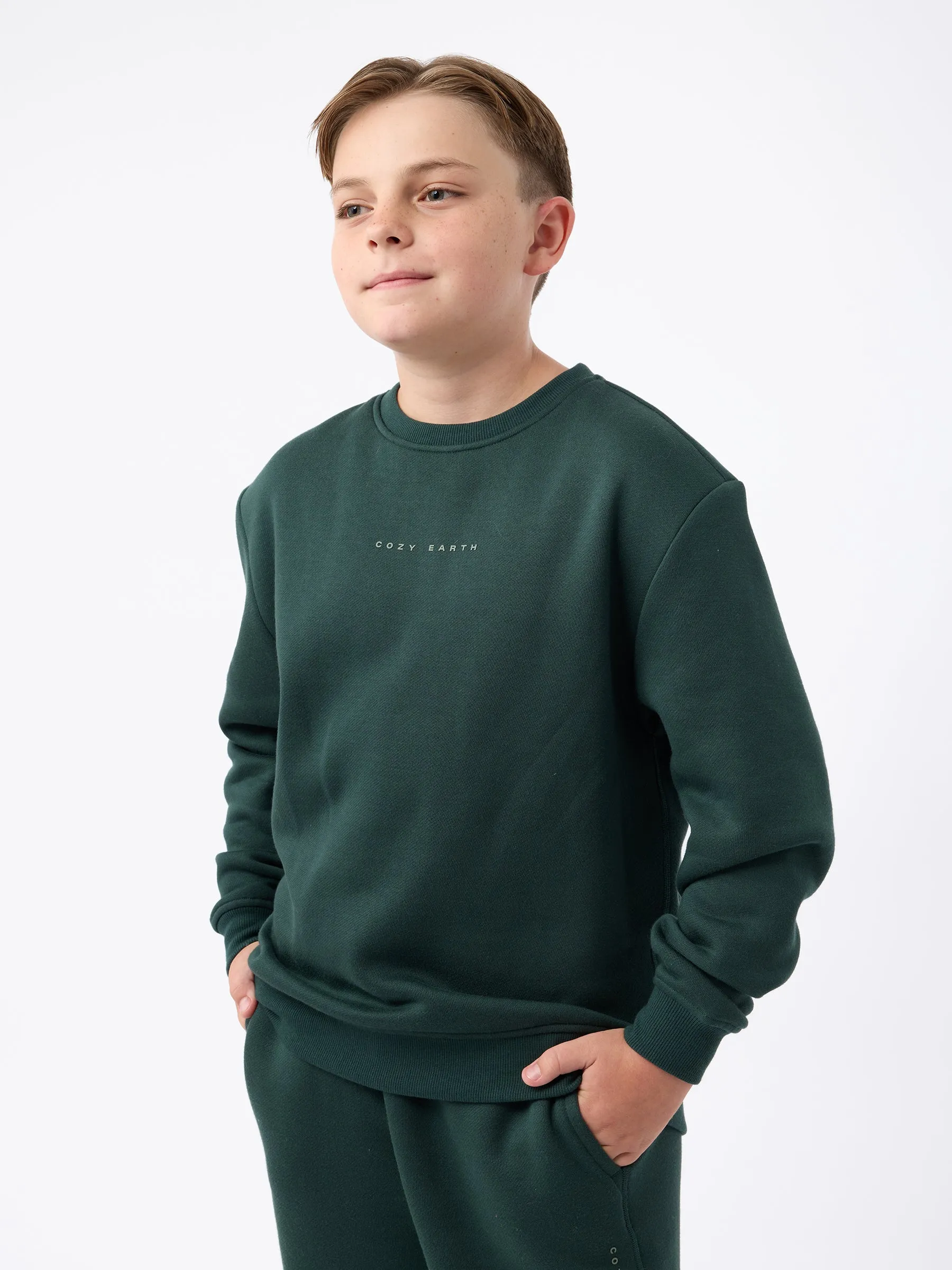 Kid's CityScape Crewneck
