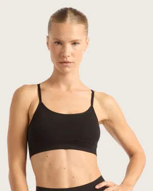 LYOLYTE Racerback Bralette - Black