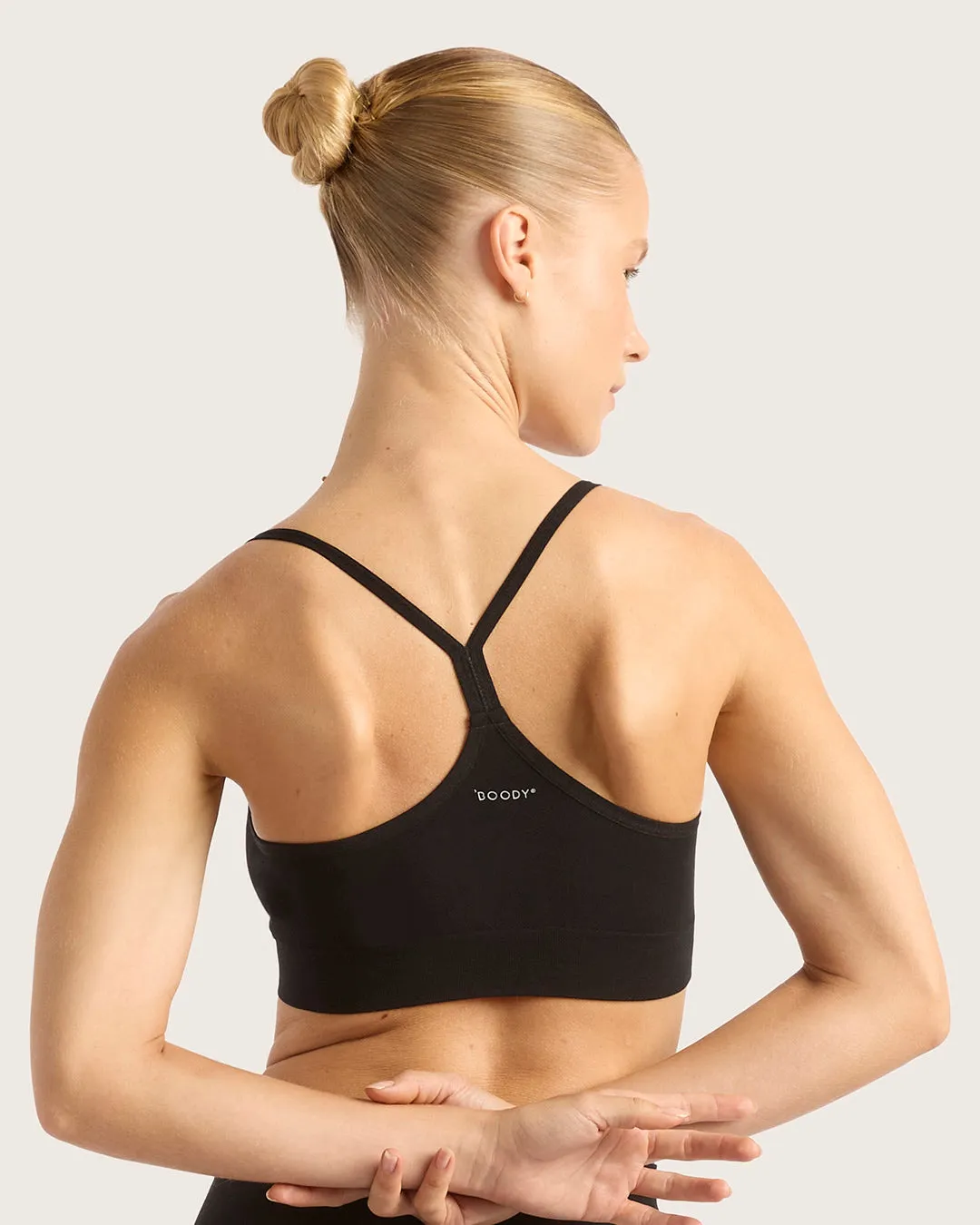 LYOLYTE Racerback Bralette - Black