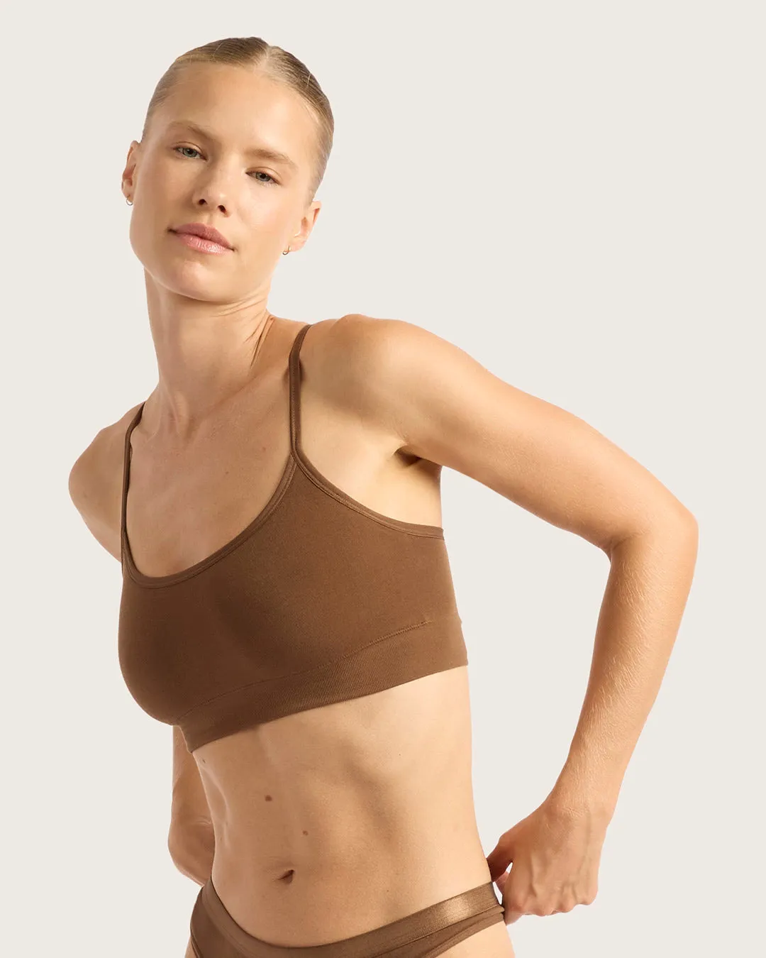 LYOLYTE Racerback Bralette - Clove