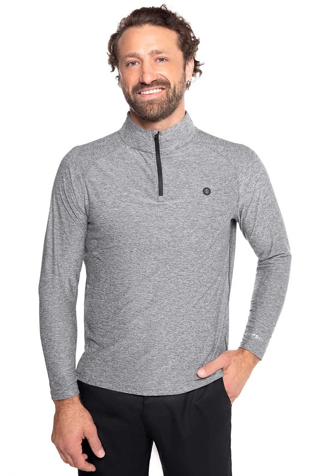 Men's Agility Performance Pullover | Charcoal Heather