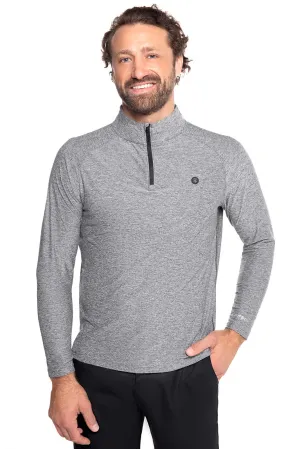 Men's Agility Performance Pullover | Charcoal Heather