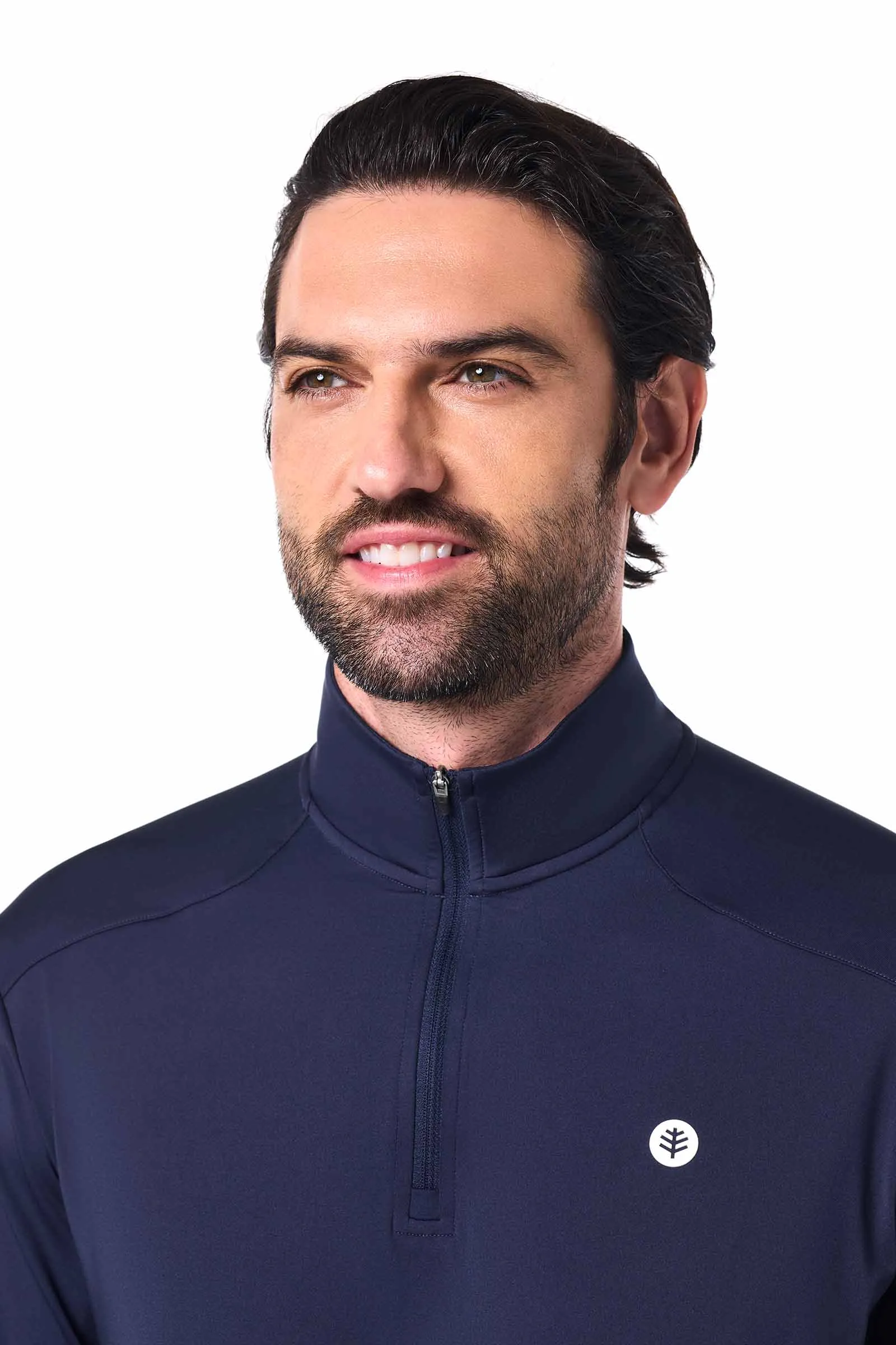 Men's Agility Performance Pullover | Navy