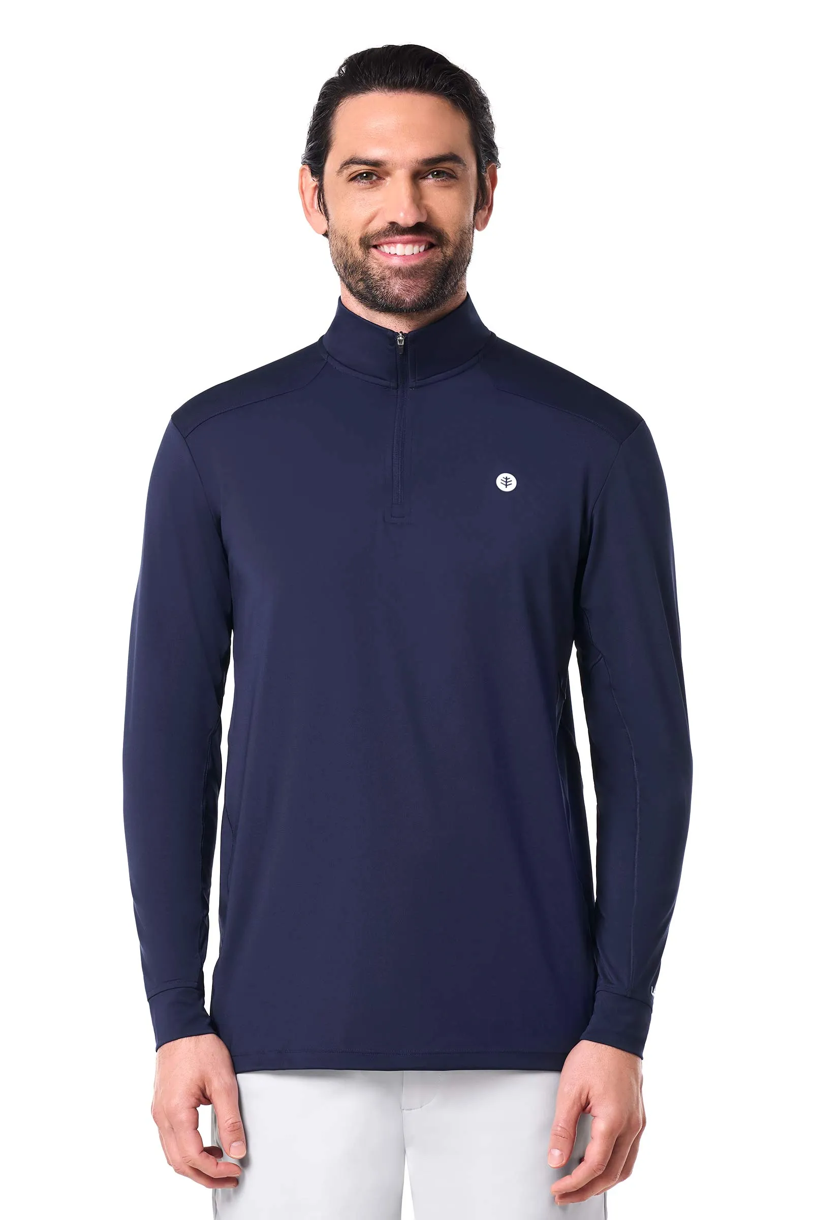 Men's Agility Performance Pullover | Navy
