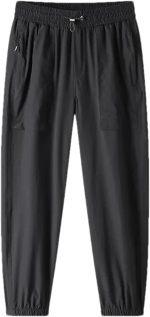 Men's Bloomers Trousers Sweatpants Solid Elastic High Waisted Drawstring Pockets Casual Harem Pants