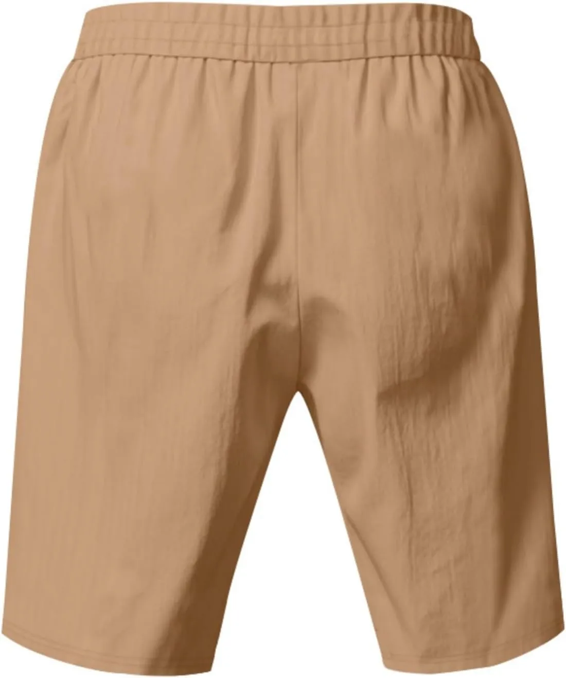 Men's Shorts Casual Classic Fit Drawstring Summer Beach Shorts with Elastic Waist and Pockets 2025