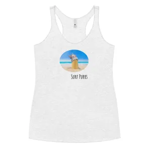 Surf cat surfer tee - surf tank top