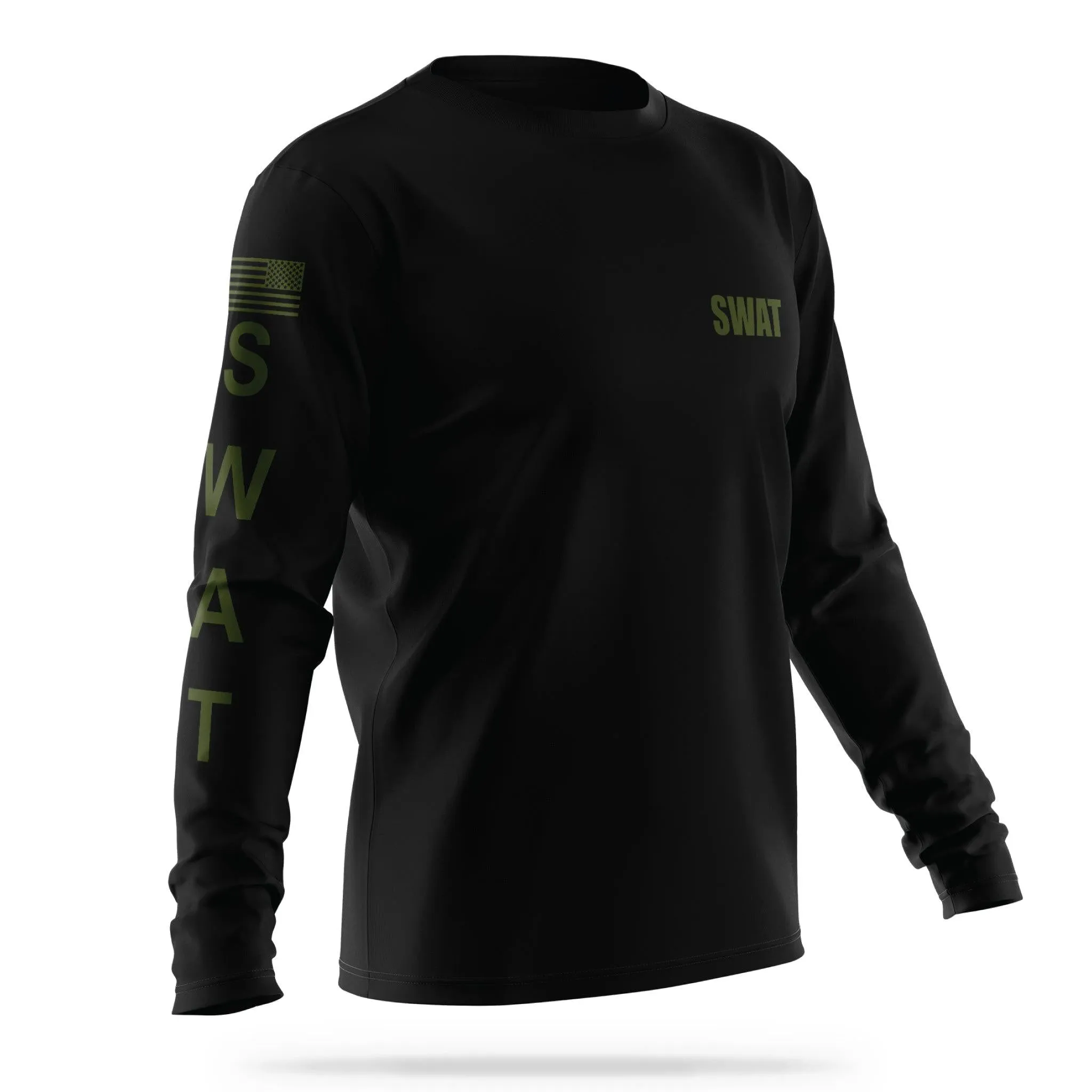 [SWAT] Men's Utility Long Sleeve [BLK/GRN]