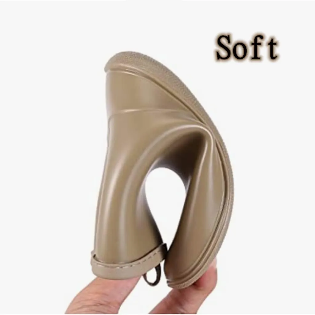 Toddler Rain Boots Baby Rain Boots Short rain Boots for Toddler Easy-on Lightweight and Waterproof